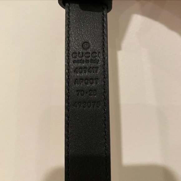Gucci GG Leather belt - Picture 4 of 5